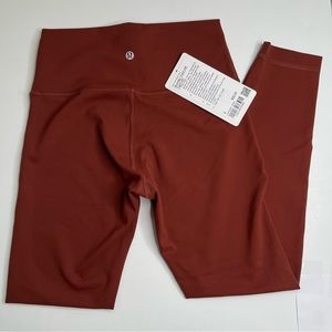 lululemon athletica Rust Leggings
